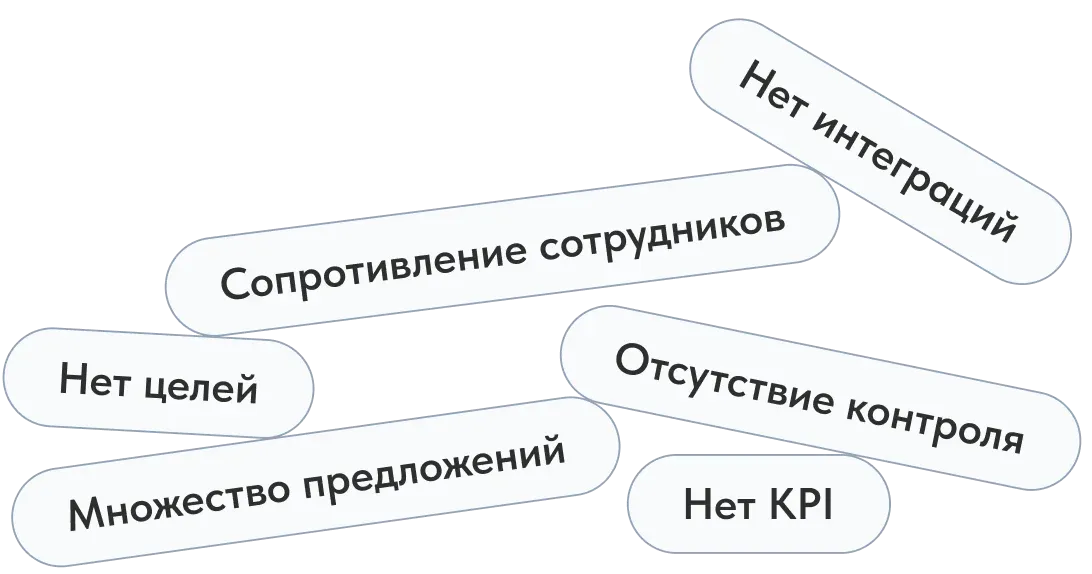 ТОП-5 ошибок при внедрении CRM-системы и как их избежать