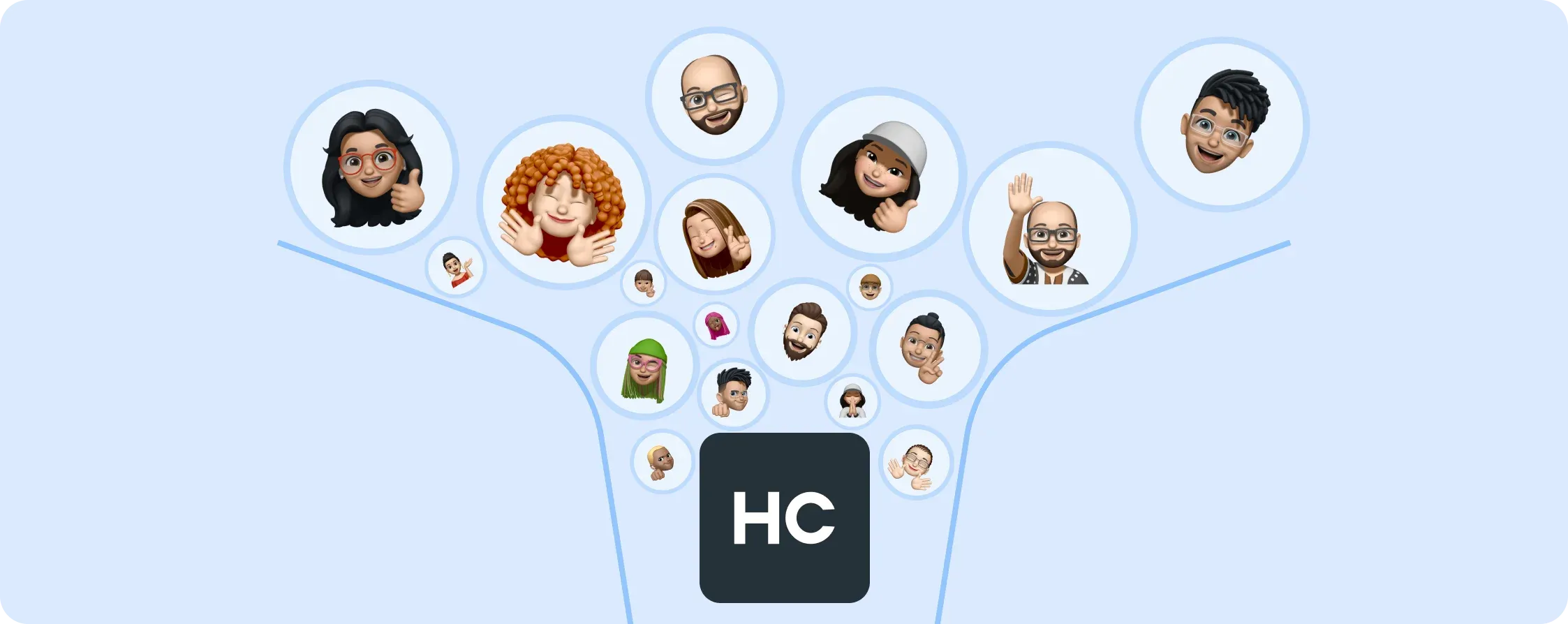 Все контакты хранятся в одном месте