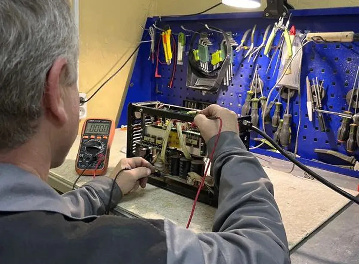 Рабочие процессы в сервисном центре Деталька (ремонт бытовой техники, электроинструмента и садового оборудования)