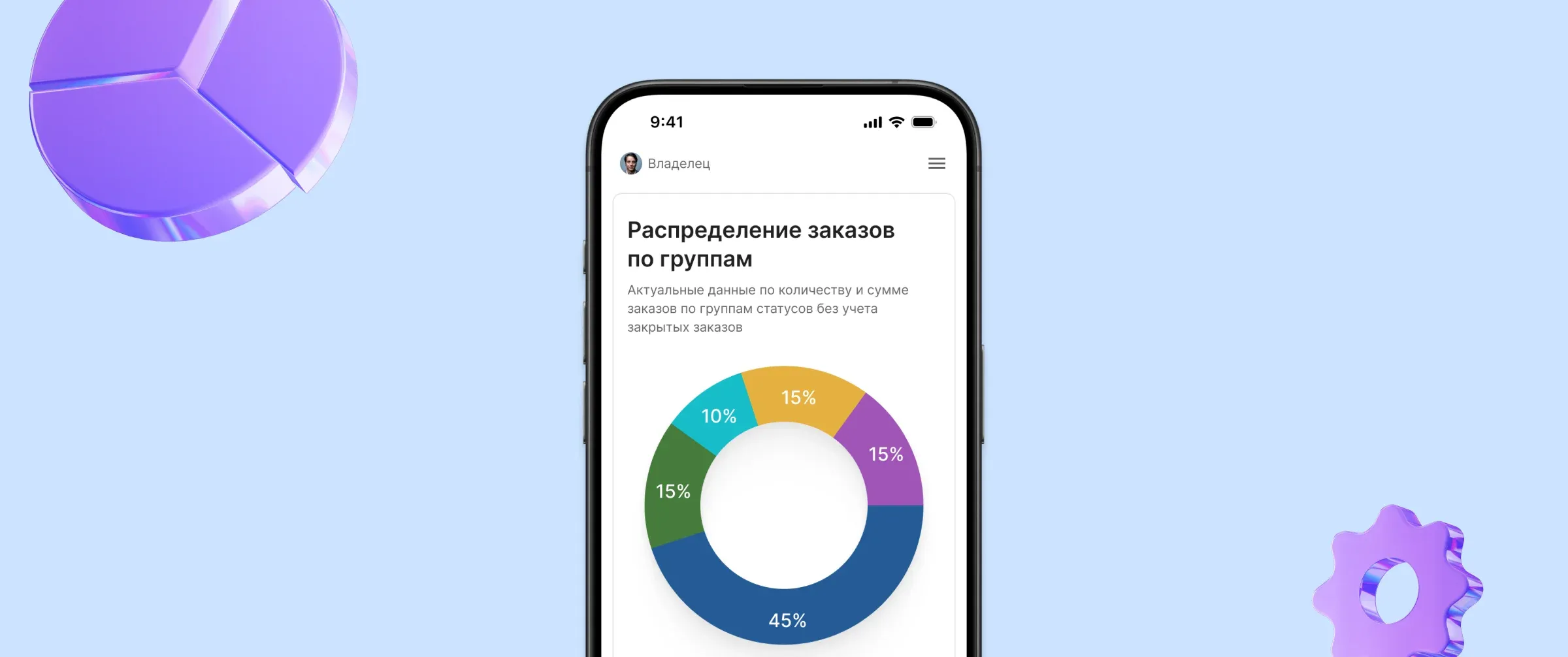 Мобильное приложение CRM, уведомления для сотрудников, автоматизация процессов, CRM для выездных сервисов